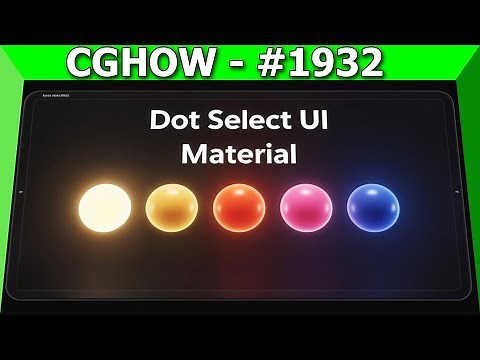 Unreal Engine 5 - Dynamic Dot Select UI Materials: Step-by-Step Creation Guide