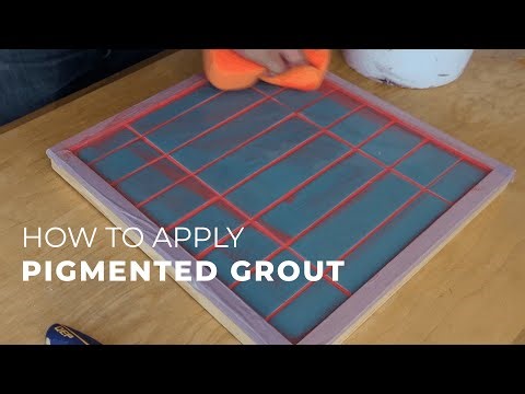How to Apply Pigmented Grout | Tile 101 | Clay Imports