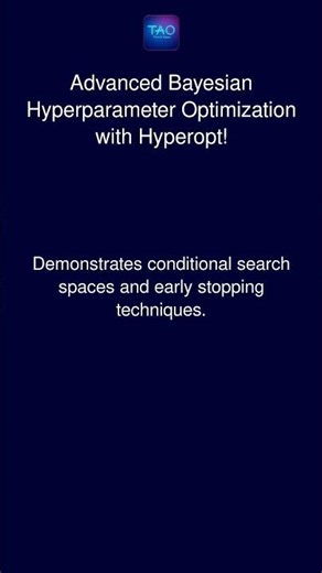 Advanced Bayesian Hyperparameter Optimization with Hyperopt!
