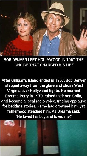 Bob Denver Left Hollywood in 1967 - The Choice That Changed His Life #denver #hollywood #celebrity