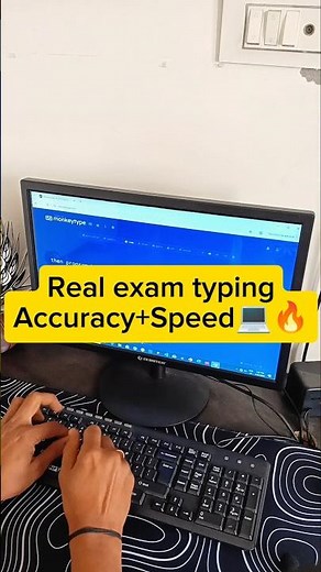 Real Exam Typing Simulation💻| Accuracy + Speed🔥