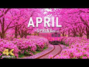 Everything Changes in Spring 🌸 Cherry Blossoms, Tulip Fields and Blooming Gardens in 4K
