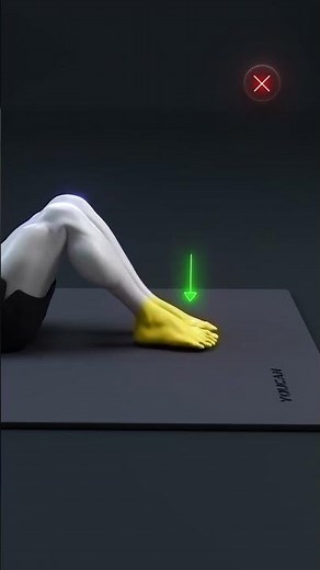 🔥 Perfect Crunch Technique Explained Crunches are one of the most common ab exercises — and also