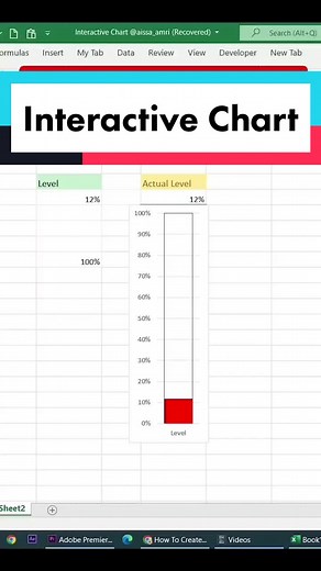 How to Create an Interactive Chart in Excel | Part 1