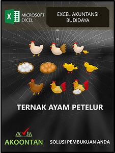 AK154-AW-XL ◉ AKUNTANSI BUDIDAYA TERNAK AYAM PETELUR - Akoontan