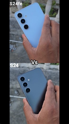 Samsung s24 vs S24 fe Camera Test!