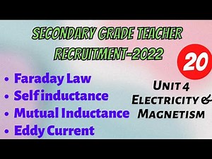 self induction / Mutual induction / eddy current /aai atc physics