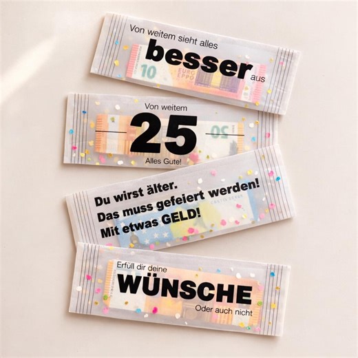 Printable Birthday Shaker Card Set | DIY Money Gift Card | Confetti Birthday Card Template | Instant Download PDF | Fun Handmade Gift Idea