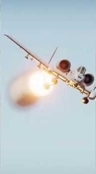 A-10 Warthog vs Tank: Close Air Support Guided Missile Strike #military #airbattle #aviation