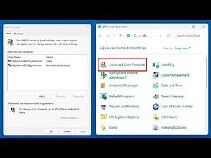 Add the Advanced User Options Setting to the Windows Control Panel