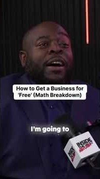 How to buy a business for 'free' using seller financing.