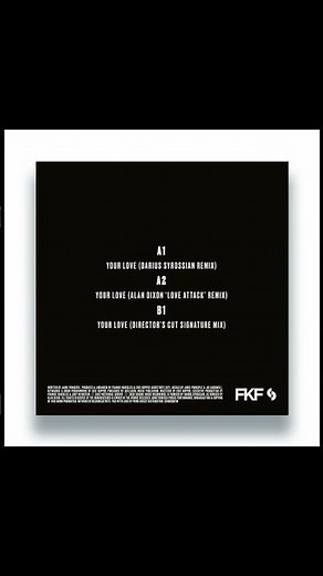 Frankie Knuckles feat Jamie Principle – Your Love Darius Syrossian Remix