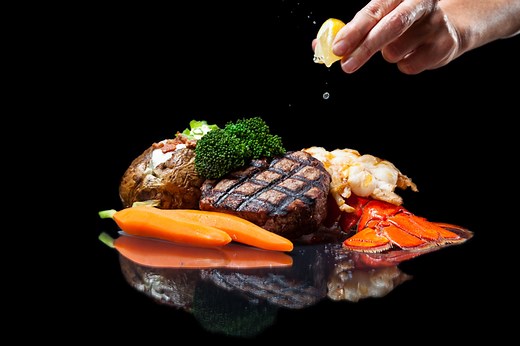 What is a surf and turf?