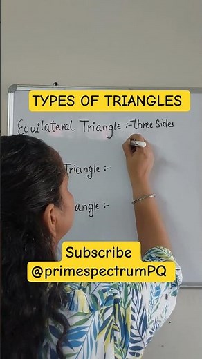 types of triangles