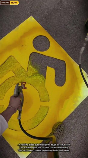 Precise & Efficient Road Marking Stencil Tool for Pavement Symbol Painting in Urban Streets