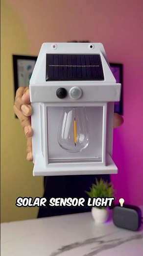 Solar Sensor Light 💡