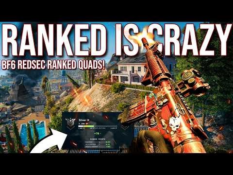 Battlefield 6 NEW Battle Royale Ranked Is CRAZY! | BF6 REDSEC Ranked Quads
