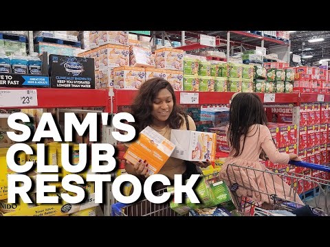 Huge Sam’s Club Haul | Fall & Kitchen Finds & Grocery Restock! #samsclub #groceryshopping #food