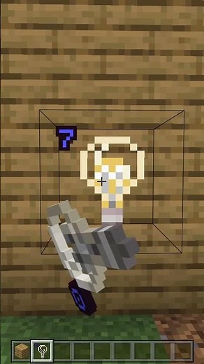 COMO ILUMINAR SIN PONER ANTORCHAS EN MINECRAFT BEDROCK!! #minecraft #minecraftshorts #shorts
