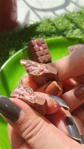 Crispy Chocolate Biscuit Recipe 🤤 #chocolate #biscuit #viral