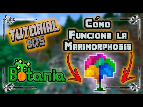 Cómo funciona la Marimorphosis (2024) | #Botania: Tutorial Bits Español | Minecraft