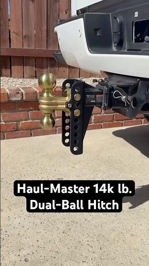 Haul-Master 14,000 lb. Capacity Dual-Ball Adjustable Hitch | Harbor Freight