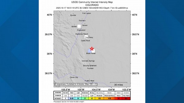 Did you feel it? Earthquake struck Colorado on Friday