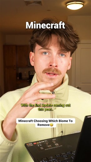 Minecraft Choosing Which Biome To Remove🤣 | minecraft