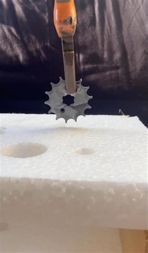 🔥10000•c HOT Gear Melting…….😱#asmrvideo #asmrsounds #oddlysatisfyingvideo #hotmelt #satisfying