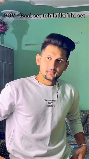 Harshit Ke Baal Set Toh Ladki Bhi Set😊✨|| #love #couple #fpyシviral #foryou #explore #viralshort #4k