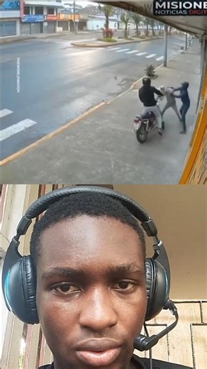 This guy robbed a lady on the street and this happened!😳