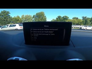 How to Enable Voice Assistant in AUDI A3 8V ( 2012 2020 ) - Use Voice Assistant