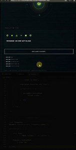 I Built an Alien Communication UI with HTML CSS & JavaScript 👽📡