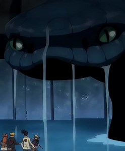 Sasuke summoning AODA SNAKE 🥵 | Anime Fans