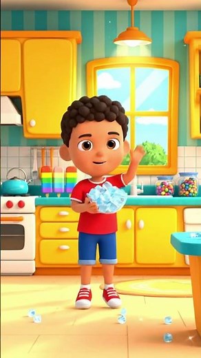 Learn Colors with Rainbow Popsicles | 3D Cartoon for Kids | Fun Fruit Song