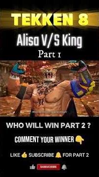 Alisa vs King – Who Wins This Round? 🔥 #tekken8 #tekken #shorts #gameplay #fight ‪@PiratedGamer‬