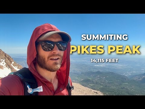 Hiking Pikes Peak via the Barr Trail - Our First Colorado 14er