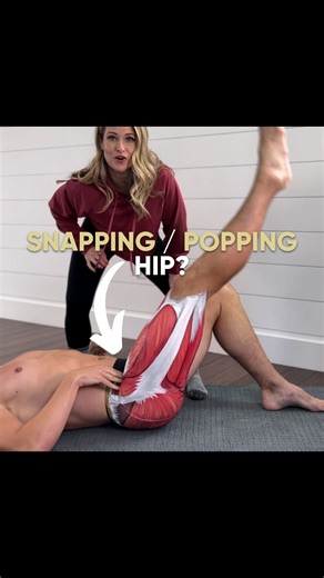 Snapping Hip? Give these moves a try! Comment “Hippo” and we will send you our 🔥 Fr33 5-Day Hip Pain-Relief Series🔥 to give you more exercises to improve your hip issues. Are those pops and clicks throughout your body a sign of damage? Are you shredding your body apart? In most instances, there is no need for concern here. If you are having pain with each pop/click, then yes, you want to avoid that pop/click for now, but that isn’t a majority of instances. What are these noises then? It could 