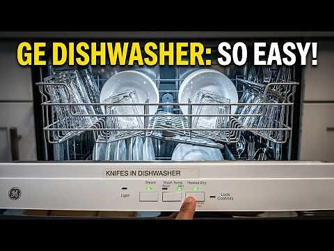 How to Use a GE Dishwasher