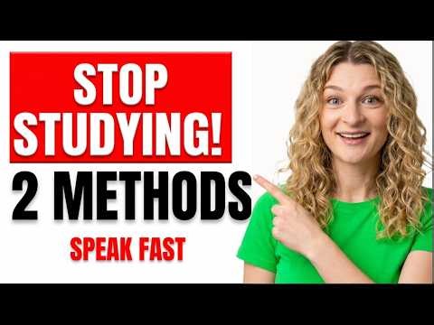 Learn English Fast at Home with These 2 Simple Methods✅Learn English With Podcast English