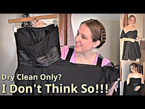 Wash Dry Clean Only Clothes at Home