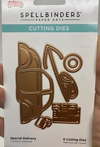 Spellbinders “special Delivery” Volkswagen Xmas Die Set #S2-318 - Etsy UK