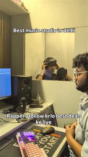 Inside Delhi’s Top Recording Studio 🎤🔥