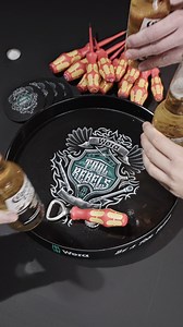 Ready for the weekend? 🍻 We've got you 👌 Round Of Screwdrivers - level up your weekend by serving a cold one to some mates on a Wera Tool Rebel drinks tray and coaster 🤘 Theres also a range of screwdrivers that come with it 🪛 Search this product code to find out where you can pick it up: 05134342001 🌐 #wera #tools #beatoolrebel | Wera Tool Rebels