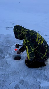 Coot’s Testing his Rattlin Wind Jigger 2 years ago #icefishing | Coots Lures