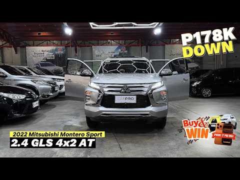 2022 Mitsubishi Montero Sport 2 4 GLS 4x2 AT Video Demo