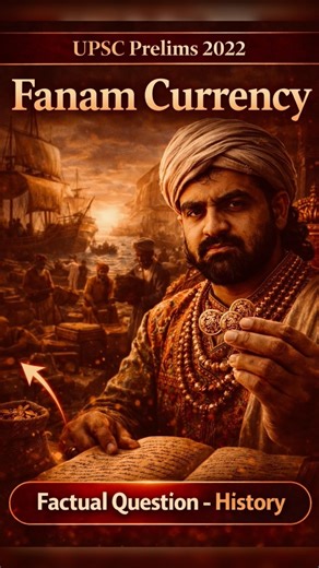 UPSC Prelims 2022 | Fanam - A Currency | #upsc #ssc #ssccgl #sscchsl #sscexam
