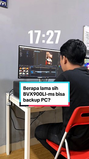 Berapa lama sih BVX900LI-ms bisa backup PC? PC Set Up