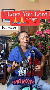 TITLE: I LOVE YOU LORD- song cover with guitar accompaniment by: Tanie Batonghinog #christiansongs #christianmusic #guitarcover #guitarcover | Marina Dalana Batonghinog