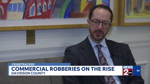 Report: Violent crime drops, commercial robberies rise in Nashville